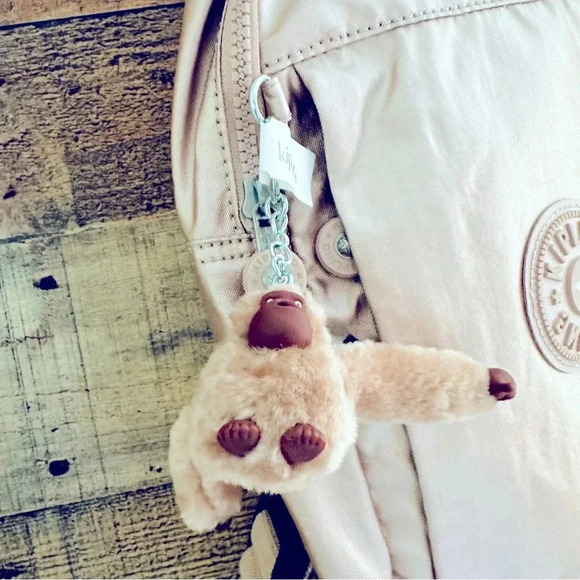 NWT Kipling Klynn Quartz Metallic Sling Backpack - Picture 5 of 12